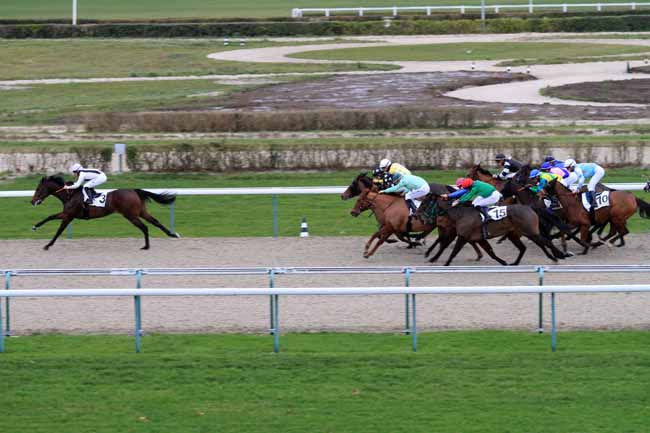 Photo d'arrivée de la course pmu PRIX DU CHATEAU URGEL à DEAUVILLE le Mardi 26 décembre 2017
