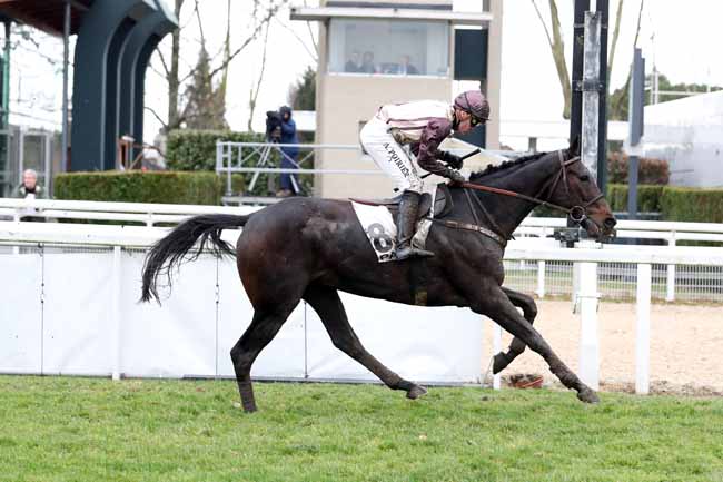 Photo d'arrivée de la course pmu PRIX PIERRE ESTREM REY à PAU le Mercredi 3 janvier 2018