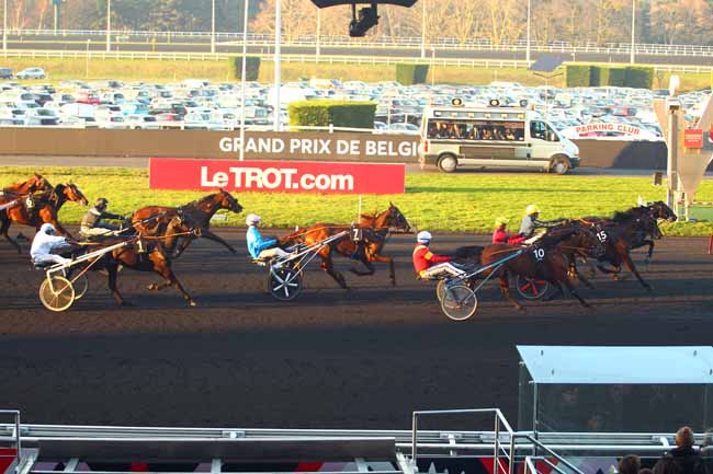 Photo d'arrivée de la course pmu GRAND PRIX DE BELGIQUE à PARIS-VINCENNES le Dimanche 14 janvier 2018