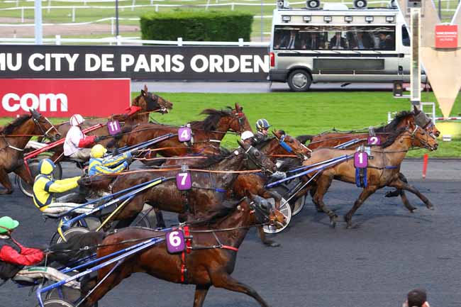 Photo d'arrivée de la course pmu PRIX D'AGEN à PARIS-VINCENNES le Samedi 20 janvier 2018