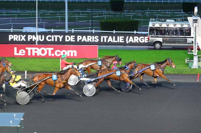 Photo d'arrivée de la course pmu PRIX D'ARGENCES à PARIS-VINCENNES le Samedi 20 janvier 2018