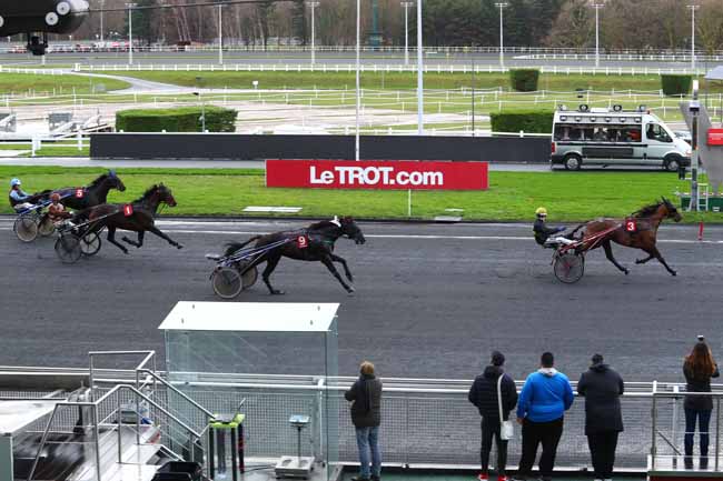 Photo d'arrivée de la course pmu PRIX DE CANTIN à PARIS-VINCENNES le Lundi 22 janvier 2018