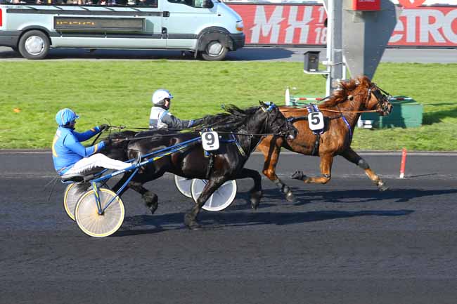 Photo d'arrivée de la course pmu PRIX DES PAYS NORDIQUES à PARIS-VINCENNES le Jeudi 22 février 2018