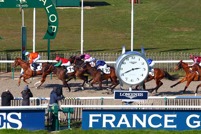 Photo d'arrivée de la course pmu PRIX DU BOIS DE PRECY à CHANTILLY le Vendredi 23 février 2018