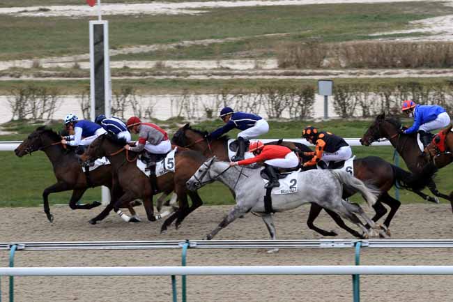 Photo d'arrivée de la course pmu PRIX DU CAP-DE-LA-HAGUE à DEAUVILLE le Jeudi 1 mars 2018
