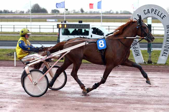 Photo d'arrivée de la course pmu PRIX LE LONGCHAMP A LA CAPELLE à LA CAPELLE le Mercredi 7 mars 2018