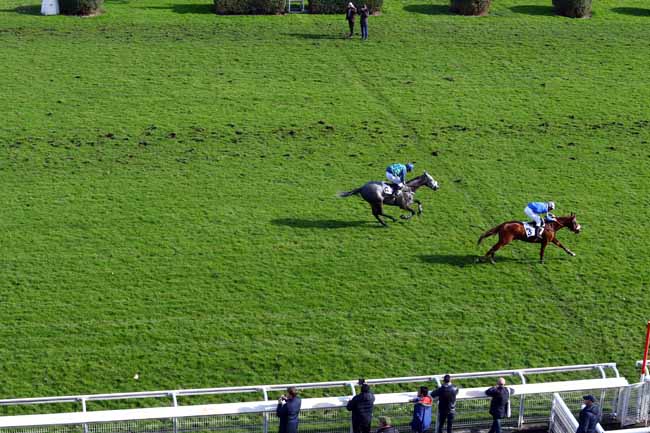 Photo d'arrivée de la course pmu PRIX UNIVERS II à AUTEUIL le Samedi 10 mars 2018