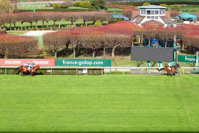 Photo d'arrivée de la course pmu PRIX ROSE DE MAI à SAINT-CLOUD le Dimanche 11 mars 2018