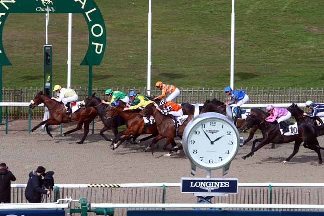 Photo d'arrivée de la course pmu PRIX OTTO à CHANTILLY le Jeudi 15 mars 2018