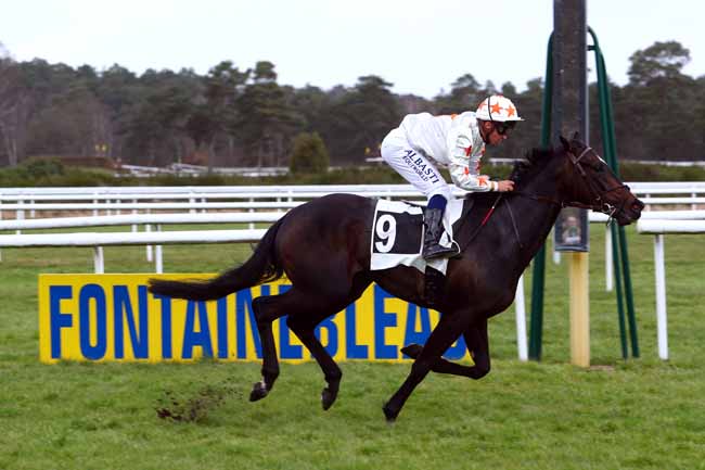 Photo d'arrivée de la course pmu PRIX DES BARNOLETS à FONTAINEBLEAU le Vendredi 16 mars 2018