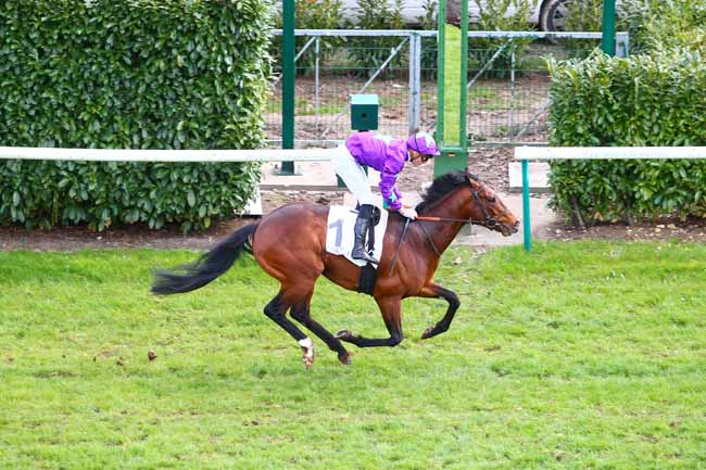 Photo d'arrivée de la course pmu PRIX DE LA FRANCILIENNE à CHANTILLY le Samedi 31 mars 2018
