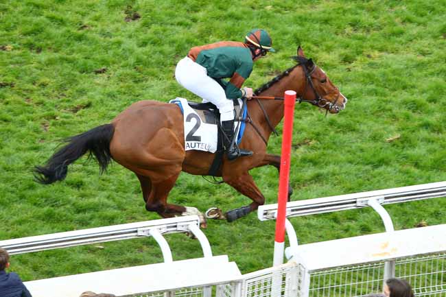 Photo d'arrivée de la course pmu PRIX ALCIDE à AUTEUIL le Dimanche 1 avril 2018