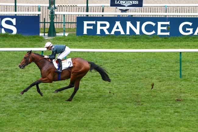 Photo d'arrivée de la course pmu PRIX DU PONT DU ROI à CHANTILLY le Mardi 3 avril 2018