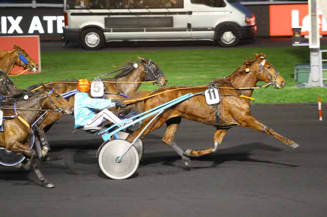 Photo d'arrivée de la course pmu PRIX ATE à PARIS-VINCENNES le Vendredi 6 avril 2018