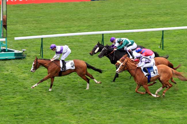 Photo d'arrivée de la course pmu PRIX DE FLEURUS à LONGCHAMP le Dimanche 8 avril 2018