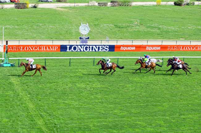 Photo d'arrivée de la course pmu PRIX DU PETIT MONTROUGE à LONGCHAMP le Mercredi 11 avril 2018