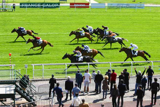 Photo d'arrivée de la course pmu PRIX DU HARAS ROYAL DE MEUDON à MAISONS-LAFFITTE le Mardi 17 avril 2018