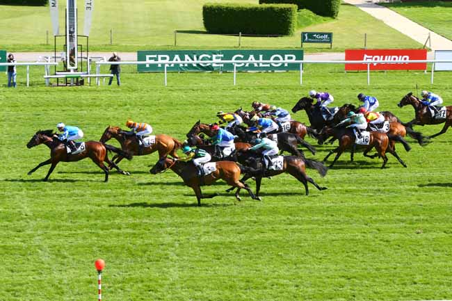 Photo d'arrivée de la course pmu PRIX DE CHATEAUNEUF à MAISONS-LAFFITTE le Mardi 17 avril 2018