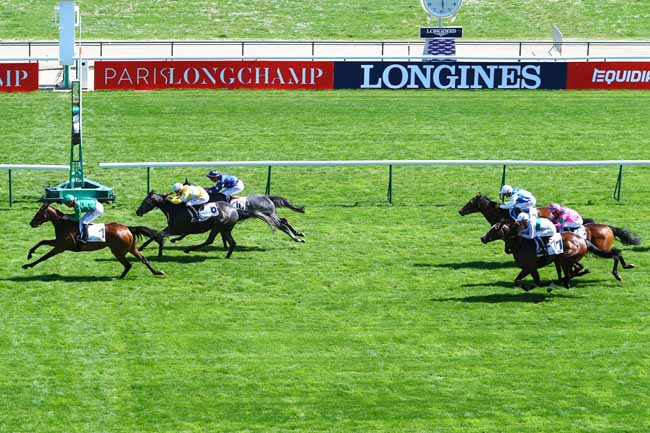 Photo d'arrivée de la course pmu PRIX DE LA LANCETTE à LONGCHAMP le Jeudi 19 avril 2018