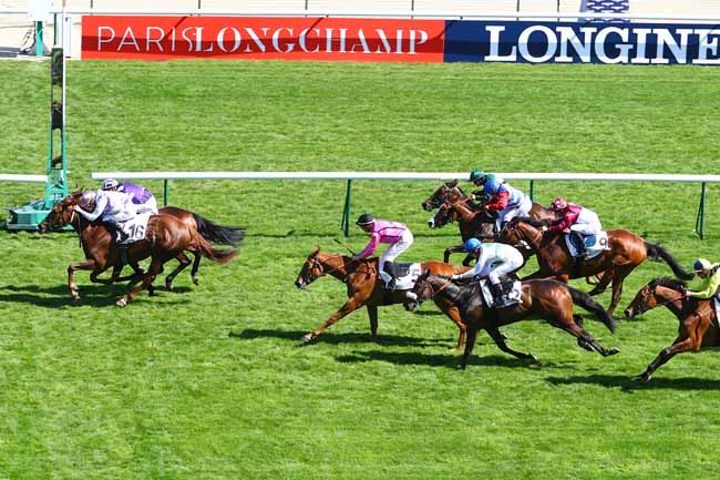 Photo d'arrivée de la course pmu PRIX DE LA MUETTE à LONGCHAMP le Jeudi 19 avril 2018