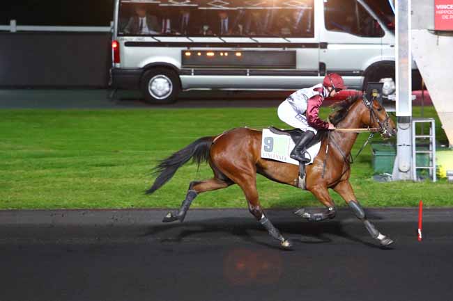 Photo d'arrivée de la course pmu PRIX ANNA à PARIS-VINCENNES le Vendredi 27 avril 2018