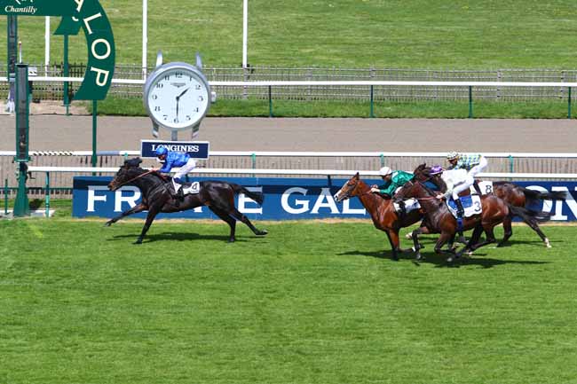 Photo d'arrivée de la course pmu PRIX DE LAIGNEVILLE à CHANTILLY le Vendredi 27 avril 2018