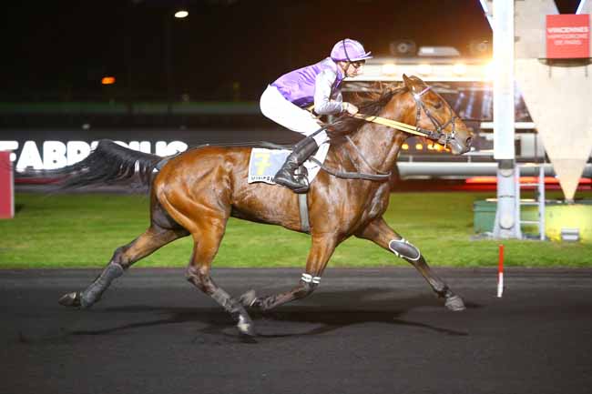 Photo d'arrivée de la course pmu PRIX FABRICIUS à PARIS-VINCENNES le Vendredi 4 mai 2018