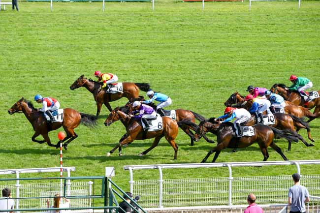 Photo d'arrivée de la course pmu PRIX DE LAMBOURN à MAISONS-LAFFITTE le Mercredi 9 mai 2018