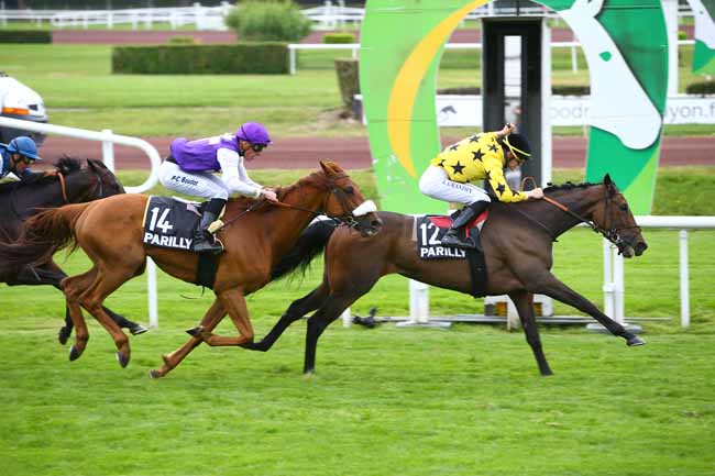 Photo d'arrivée de la course pmu PRIX DE PARILLY à LYON-PARILLY le Jeudi 10 mai 2018