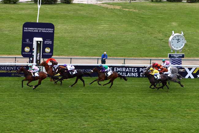 Photo d'arrivée de la course pmu PRIX DE L'HORLOGE à LONGCHAMP le Dimanche 13 mai 2018