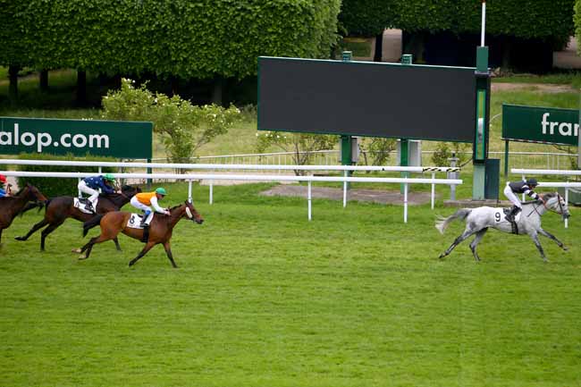 Photo d'arrivée de la course pmu PRIX DE LA BIGORRE à SAINT-CLOUD le Lundi 14 mai 2018