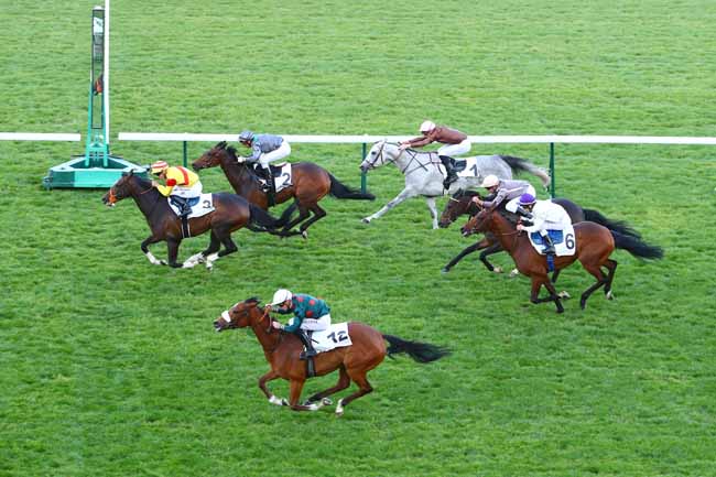 Photo d'arrivée de la course pmu PRIX EPIQE SERIES SAISON 3 à LONGCHAMP le Jeudi 17 mai 2018