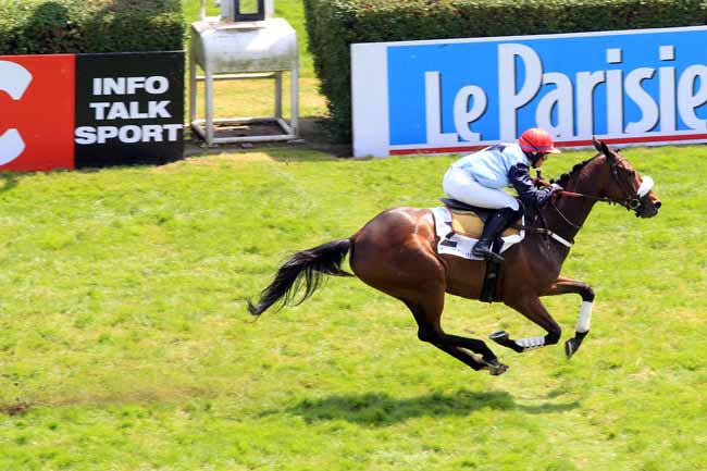 Photo d'arrivée de la course pmu GRAS SAVOYE HIPCOVER PRIX MARECHAL FOCH à AUTEUIL le Dimanche 20 mai 2018