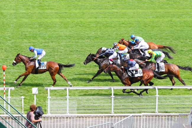 Photo d'arrivée de la course pmu PRIX DE LA FORET DE MARLY à MAISONS-LAFFITTE le Mardi 22 mai 2018