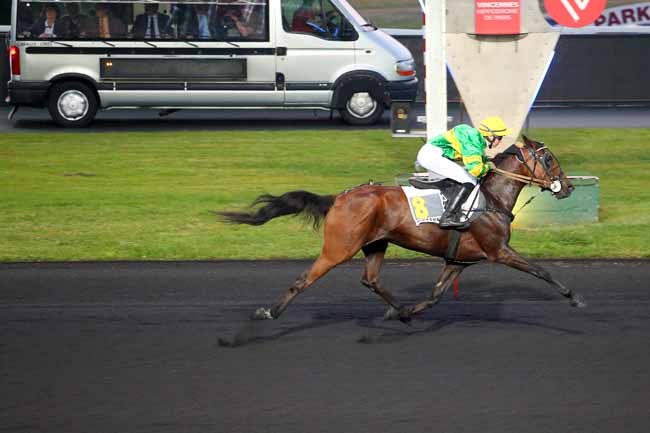 Photo d'arrivée de la course pmu PRIX HARMONIA à PARIS-VINCENNES le Mardi 22 mai 2018