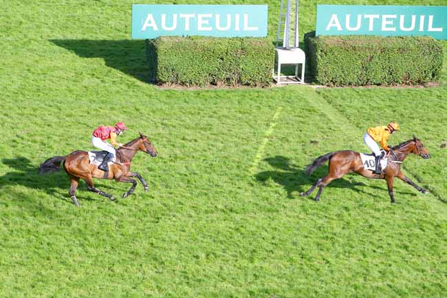 Photo d'arrivée de la course pmu PRIX LE BOUIF à AUTEUIL le Samedi 26 mai 2018