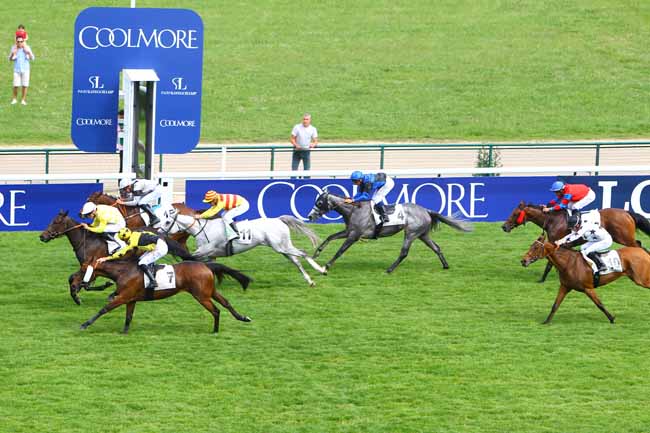 Photo d'arrivée de la course pmu PRIX DU PALAIS DES GLACES à LONGCHAMP le Dimanche 27 mai 2018