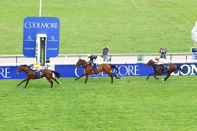 Photo d'arrivée de la course pmu CHURCHILL COOLMORE PRIX D'ISPAHAN à LONGCHAMP le Dimanche 27 mai 2018
