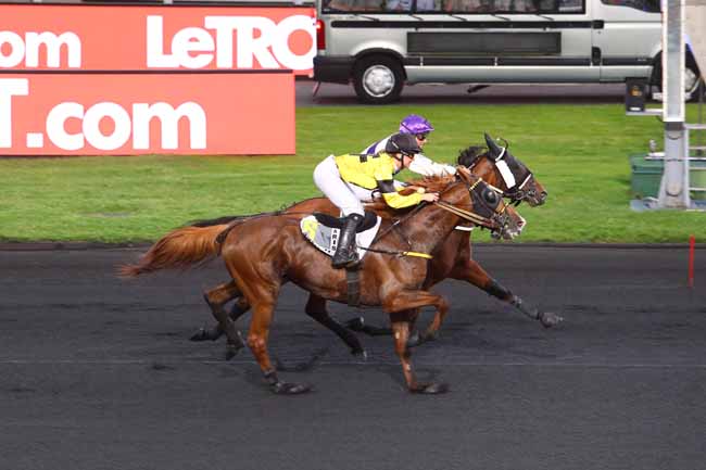 Photo d'arrivée de la course pmu PRIX VICTOR CAVEY à PARIS-VINCENNES le Mardi 29 mai 2018
