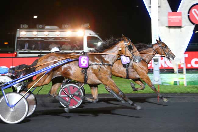 Photo d'arrivée de la course pmu PRIX MARCEL PERLBARG à PARIS-VINCENNES le Vendredi 1 juin 2018