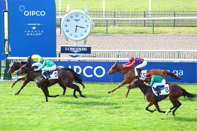 Photo d'arrivée de la course pmu PRIX RMC - PRIX DU BOIS MOUSSERON à CHANTILLY le Dimanche 3 juin 2018