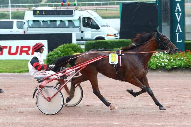 Photo d'arrivée de la course pmu GRAND NATIONAL DU TROT PARIS-TURF à LAVAL le Mercredi 6 juin 2018
