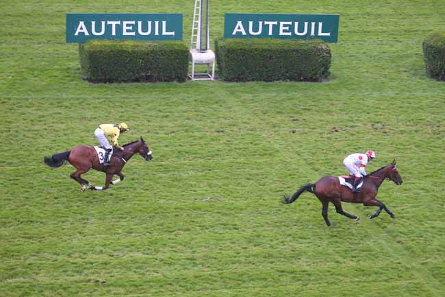 Photo d'arrivée de la course pmu PRIX DE BRISSAC à AUTEUIL le Samedi 9 juin 2018