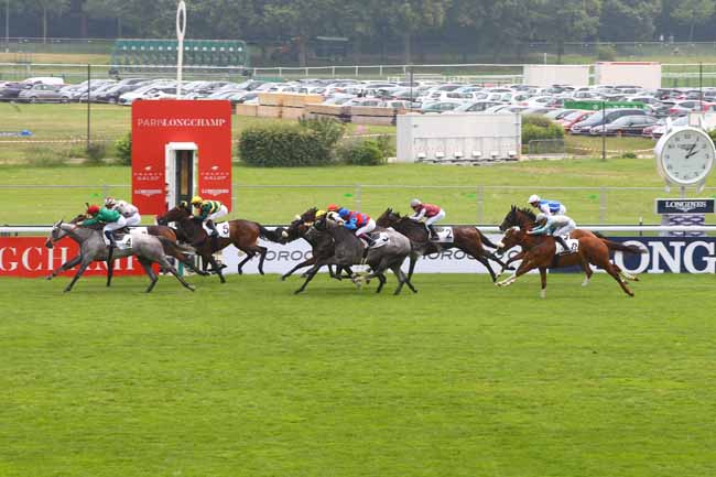 Photo d'arrivée de la course pmu PRIX DE TREVISE à LONGCHAMP le Dimanche 10 juin 2018