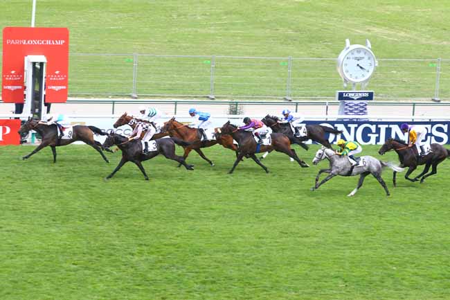 Photo d'arrivée de la course pmu MOROCCO CUP - LA COUPE à LONGCHAMP le Dimanche 10 juin 2018