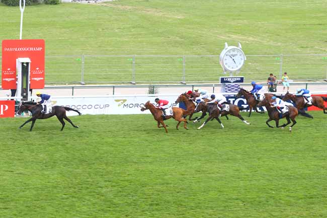 Photo d'arrivée de la course pmu PRIX MELISANDE à LONGCHAMP le Dimanche 10 juin 2018