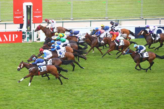 Photo d'arrivée de la course pmu PRIX DU LION DE BELFORT à LONGCHAMP le Dimanche 10 juin 2018