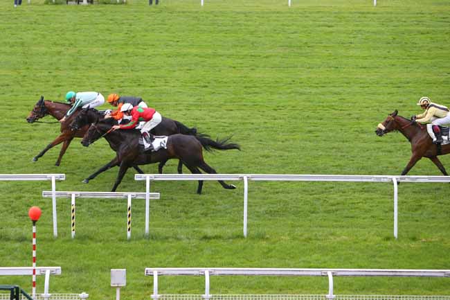 Photo d'arrivée de la course pmu PRIX DU VERBOIS à MAISONS-LAFFITTE le Lundi 11 juin 2018