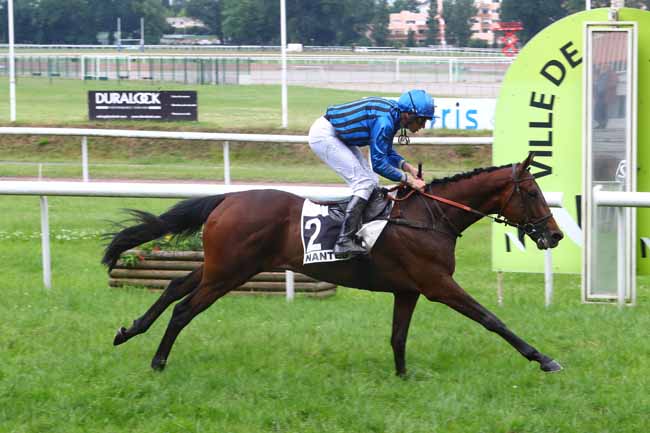 Photo d'arrivée de la course pmu PRIX KERIVON à NANTES le Mardi 12 juin 2018