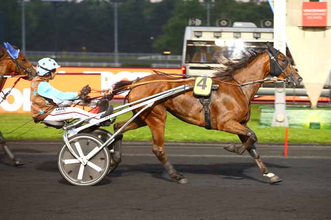 Photo d'arrivée de la course pmu PRIX PENELOPE à PARIS-VINCENNES le Mardi 12 juin 2018